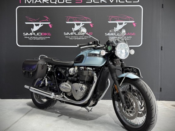 Triumph bonneville t120 garantie 12 mois. occasion simplicicar magny-en-vexin simplicicar simplicibike france