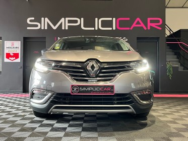 Renault espace v 2.0 blue dci 160 edc zen 7 places - garantie 12 mois - occasion  simplicicar aix les bains simplicicar...