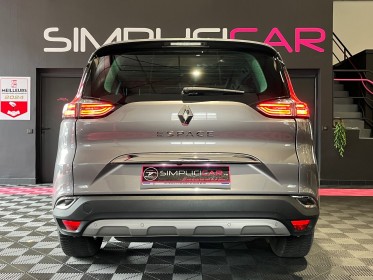 Renault espace v 2.0 blue dci 160 edc zen 7 places - garantie 12 mois - occasion  simplicicar aix les bains simplicicar...