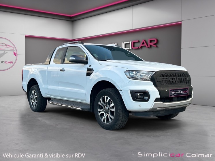 Ford ranger super cabine urgent !  213 bv10 wildtrak garantie 12 mois tva récupérable occasion simplicicar colmar...