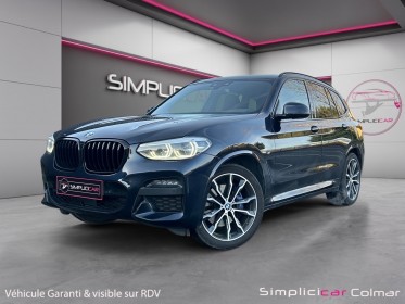 Bmw x3 g01 xdrive 30d 286ch bva8 m sport shadow line jantes 20 garantie 12 mois occasion simplicicar colmar simplicicar...