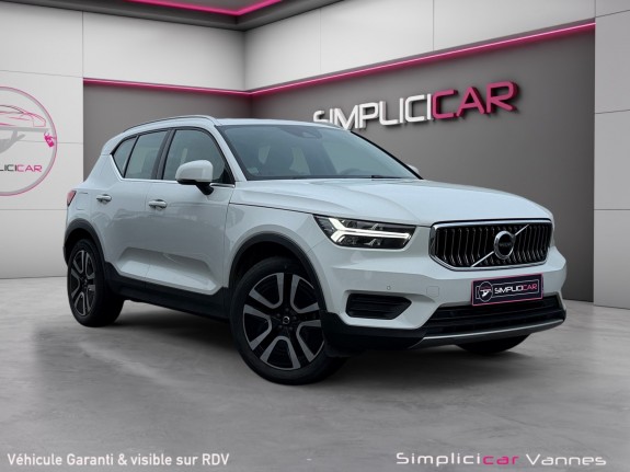 Volvo xc40 t2 129 ch geartronic 8 inscription luxe, attelage électrique, toit ouvrant, garantie 12 mois occasion scl 56 -...