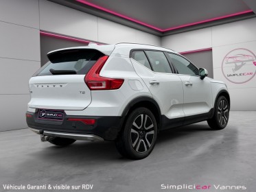 Volvo xc40 t2 129 ch geartronic 8 inscription luxe, attelage électrique, toit ouvrant, garantie 12 mois occasion scl 56 -...
