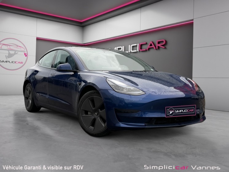 Tesla model 3 autonomie standard plus rwd occasion scl 56 - simplicicar vannes simplicicar simplicibike france