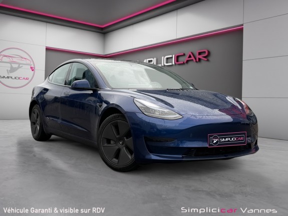 Tesla model 3 autonomie standard plus rwd occasion scl 56 - simplicicar vannes simplicicar simplicibike france