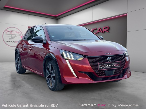 Peugeot 208 electrique 50 kwh 136ch gt line radar av arr / caméra arr / carplay occasion simplicicar veauche simplicicar...