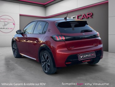 Peugeot 208 electrique 50 kwh 136ch gt line radar av arr / caméra arr / carplay occasion simplicicar veauche simplicicar...