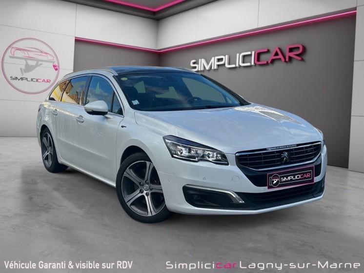 Peugeot 508 sw 2.0 bluehdi 180ch ss eat6 gt - toit panoramique occasion simplicicar lagny  simplicicar simplicibike france