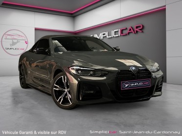 Bmw serie 4 cabriolet g23 420i 184 ch bva8 m sport entretien attelage garantie 12 mois occasion simplicicar saint-jean...