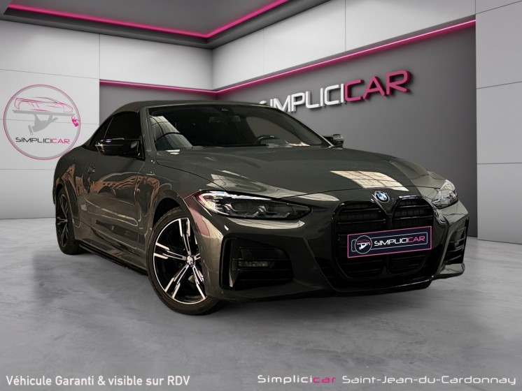 Bmw serie 4 cabriolet g23 420i 184 ch bva8 m sport entretien attelage garantie 12 mois occasion simplicicar saint-jean...