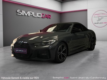 Bmw serie 4 cabriolet g23 420i 184 ch bva8 m sport entretien attelage garantie 12 mois occasion simplicicar saint-jean...