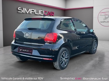 Volkswagen polo 1.0 75 série spéciale allstar gps regulateur roue de secours garantie 12 mois occasion simplicicar bordeaux...