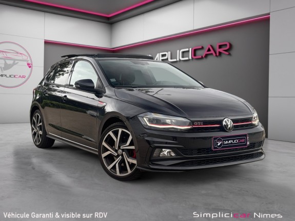 Volkswagen polo 2.0 tsi 200 gti - toit ouvrant - caméra - acc - sièges chauffants - beats audio - carplay occasion...