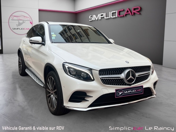 Mercedes glc coupe 220 d 9g-tronic 4matic fascination pack amg toit ouvrant très bon état garantie 12 mois occasion...