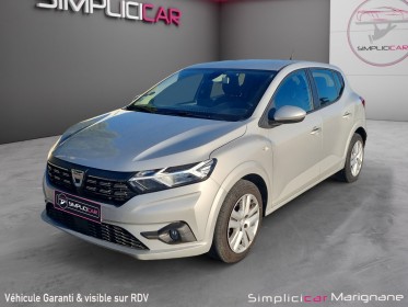 Dacia sandero sce 65 - 22 confort - clim - carplay - garantie 12 mois occasion simplicicar marignane  simplicicar...