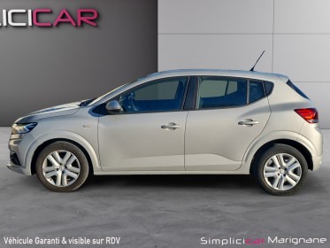 Dacia sandero sce 65 - 22 confort - clim - carplay - garantie 12 mois occasion simplicicar marignane  simplicicar...