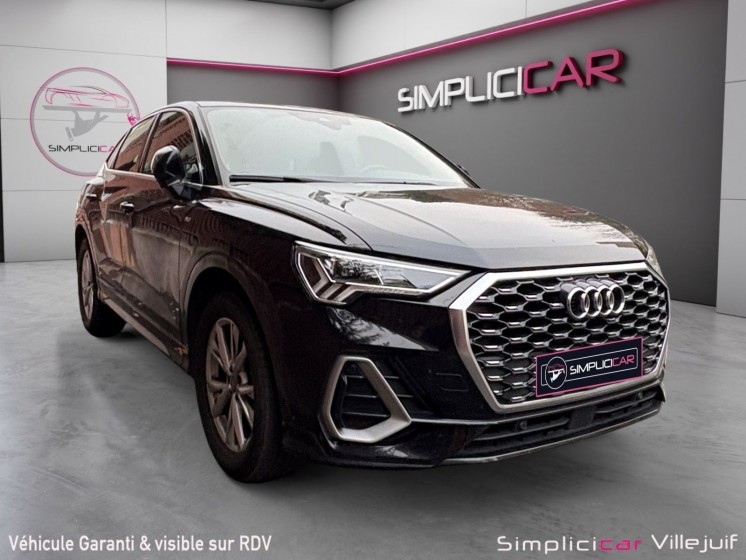 Audi q3 35 tfsi 150 ch sportback s line occasion simplicicar villejuif  simplicicar simplicibike france