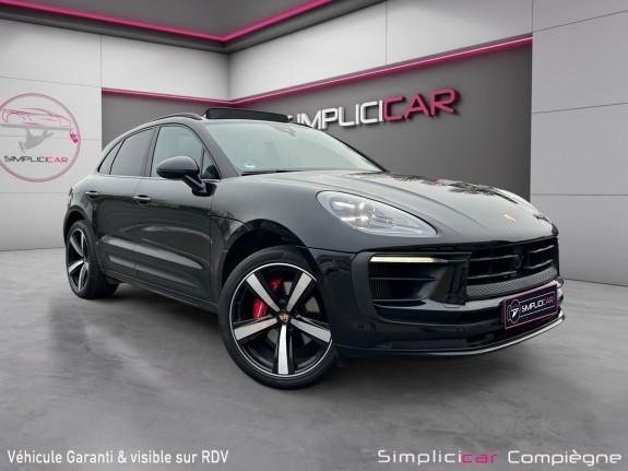 Porsche macan s 3.0 v6 381 ch - sport design - full - faible km - immat fr - occasion simplicicar compiegne simplicicar...