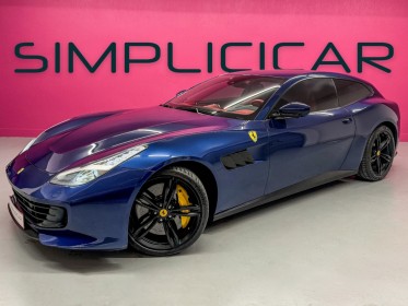 Ferrari gtc4 lusso v12 bleu tour de france - interieur rosso ferrari - sort de revision ferrari - 4 pneus neufs - visible...