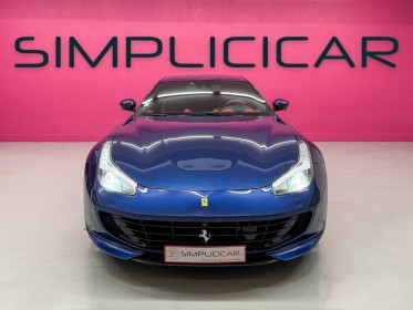Ferrari gtc4 lusso v12 bleu tour de france - interieur rosso ferrari - sort de revision ferrari - 4 pneus neufs - visible...