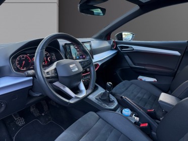 Seat ibiza 1.0 ecotsi 110 ch s/s bvm6 fr xclusive toit pano siège chauffant démarrage sans clé camera de recul garantie......