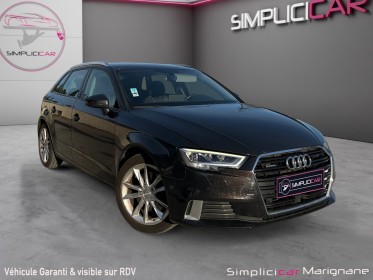 Audi a3 sportback 2.0 tdi 184 s tronic 6 quattro design luxe virtual cockpit kit distribution ok radar av / ar garantie 12...