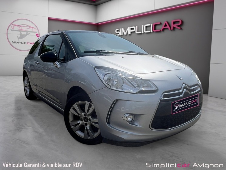 Citroen ds3 100% ethanol ds3 chic vti 82cv / insta flexfuel occasion avignon (84) simplicicar simplicibike france