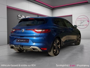 Renault megane iv berline tce 205 energy edc gt entretien complet renault carplay sièges chauffants attelage garantie 12...