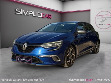 Renault megane iv berline tce 205 energy edc gt entretien complet renault carplay sièges chauffants attelage garantie 12...