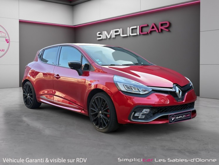 Renault clio iv 1.6 turbo 200 edc rs monitor sièges av chauffants garantie 12 mois occasion simplicicar les sables-d'olonne...
