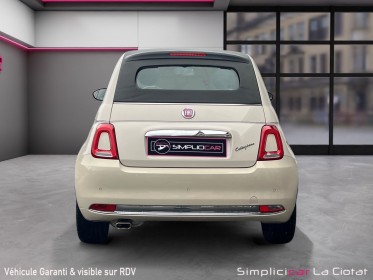Fiat 500c serie 6 euro 6d 1.2 69 ch collezione occasion simplicicar la ciotat simplicicar simplicibike france