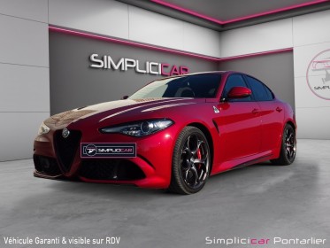 Alfa romeo giulia my20 quadrifoglio 2.9 v6 510 ch at8  garantie 12 mois origine france occasion simplicicar pontarlier auto ...