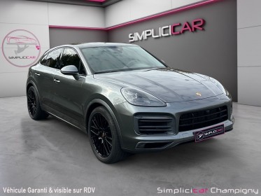 Porsche cayenne coupe e-hybrid 3.0 v6 462 ch tiptronic bva - caméra 360 - carplay - sono bose occasion champigny-sur-marne...