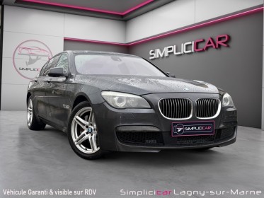 Bmw serie 7 f01/f02/f04 750i v8 xdrive pack sport m - carnet d'entretien complet bmw - camera 360 - suspension pneumatique...