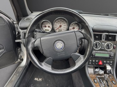 Mercedes classe slk r 170 32 amg a historique entretien complet garantie 12 mois occasion simplicicar beaune simplicicar...