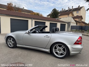 Mercedes classe slk r 170 32 amg a historique entretien complet garantie 12 mois occasion simplicicar beaune simplicicar...