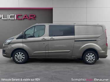 Ford transit custom cabine approfondie 300 l1h1 2.0 ecoblue 170 ss bva limited tva recuperable garantie 12 mois occasion...