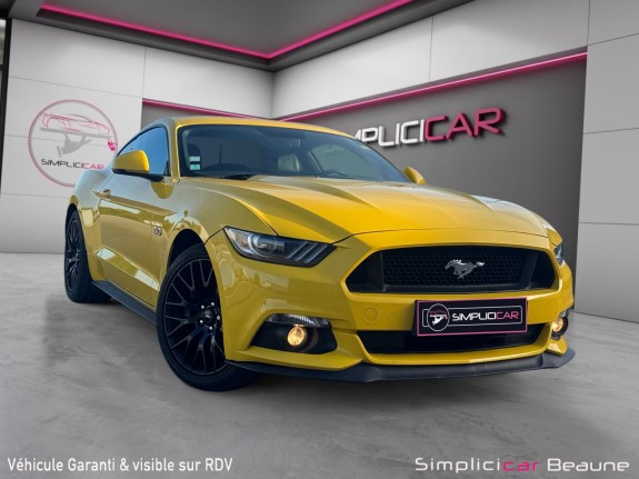 Ford mustang fastback v8 5.0 421 gt garantie 12 mois occasion simplicicar beaune simplicicar simplicibike france