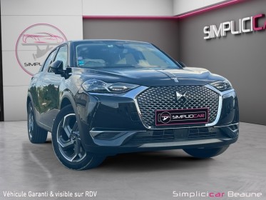 Ds ds3 crossback puretech 130 eat8 grand chic garantie 12 mois occasion simplicicar beaune simplicicar simplicibike france