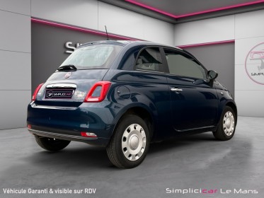 Fiat 500 my22 1.0 70 ch hybride bsg s/s cult garantie 12 mois occasion simplicicar le mans simplicicar simplicibike france