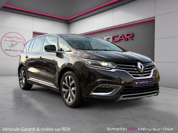 Renault espace v dci 160 initiale paris edc sièges électriques 7 places garantie 12 mois occasion simplicicar mery-sur-oise...
