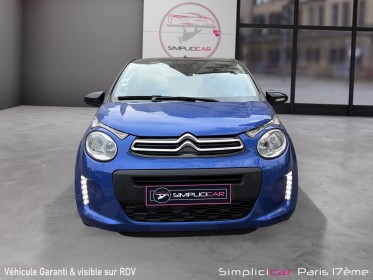 Citroen c1 c1 vti 72 millenium / caméra de recul / garantie 12 mois occasion paris 17ème (75)(porte maillot) simplicicar...
