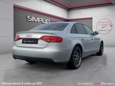 Audi a4 a4 2.0 tdi 136 dpf ambition luxe occasion simplicicar rouen simplicicar simplicibike france
