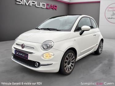 Fiat 500 serie 6 euro 6d 1.2 69 ch eco pack 500 by harcourt toit ouvrant garantie 12 mois occasion simplicicar caen ...