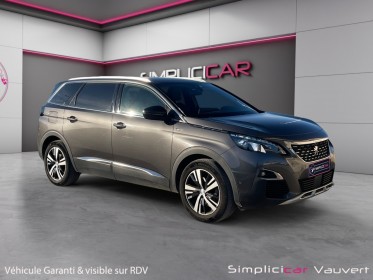 Peugeot 5008 bluehdi 130ch ss eat8 gt line 7 places, caméra 360, attelage, garantie 12 mois occasion simplicicar lunel...