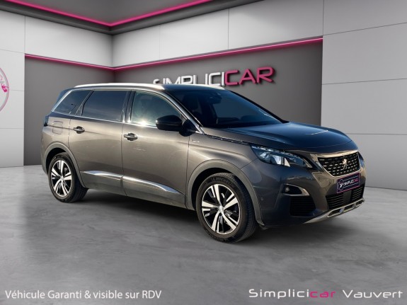 Peugeot 5008 bluehdi 130ch ss eat8 gt line 7 places, caméra 360, attelage, garantie 12 mois occasion simplicicar lunel...