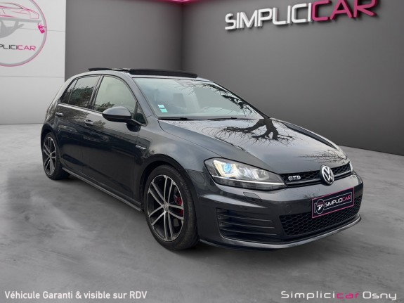 Volkswagen golf 2.0 tdi 184 bluemotion technology fap dsg6 gtd occasion osny simplicicar simplicibike france