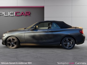 Bmw serie 2 cabriolet f23 218d 150 ch sport a occasion cannes (06) simplicicar simplicibike france