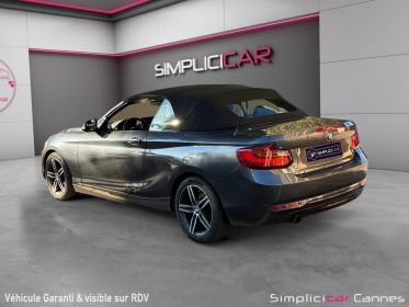 Bmw serie 2 cabriolet f23 218d 150 ch sport a occasion cannes (06) simplicicar simplicibike france