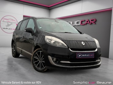 Renault grand scenic iii dci 110 fap eco2 bose edc 7 pl garantie 12 mois occasion simplicicar beaune simplicicar simplicibike...